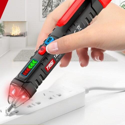 TA881A Sensor Tester Pen Digital AC 12V-1000V Voltmeter Detector Electric Tools Non-Contact Socket Wall AC Power Voltage Detect