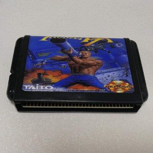 Thunder Fox 16 Bit MD Game Card Sega Mega Drive Genesis