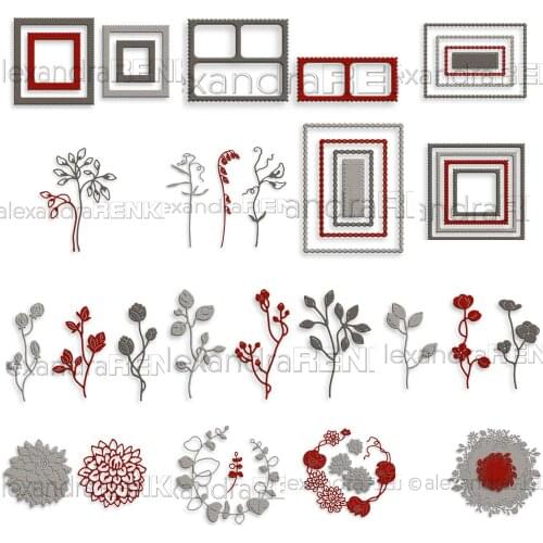Collection of small tags Metal cutting dies cross stitch scrapbooking diesstencil Holiday card christmas new cutting dies 2021