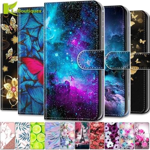 Leather Magnetic Case For ZTE Blade A51 A71 A31 A7s 20 Smart A7 2020 A 51 71 31 7 Phone Cover Flip Wallet Painted Funda Etui