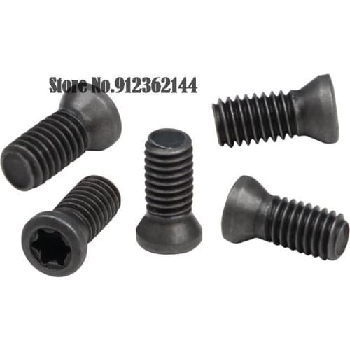 M1.8 m2 m2.2 m2.5 m3 m3.5 m4 M5 M6 CNC Insert Torx Screw for Replaces Carbide Inserts CNC Lathe Tools holder