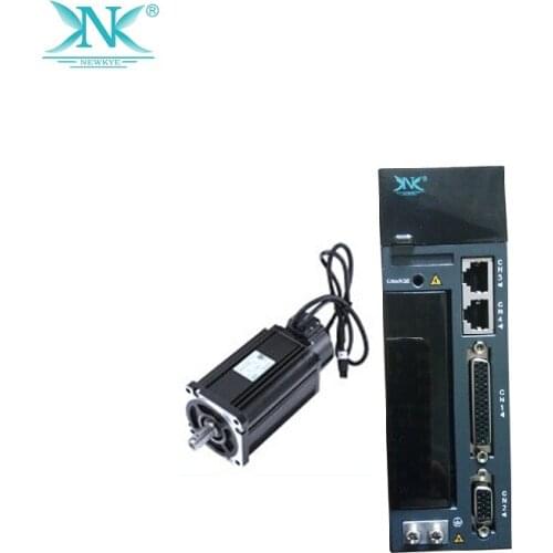 NEWKYE servo motor and servo driver kit 1.0Kw 4N.m 2500rpm for pritting machine
