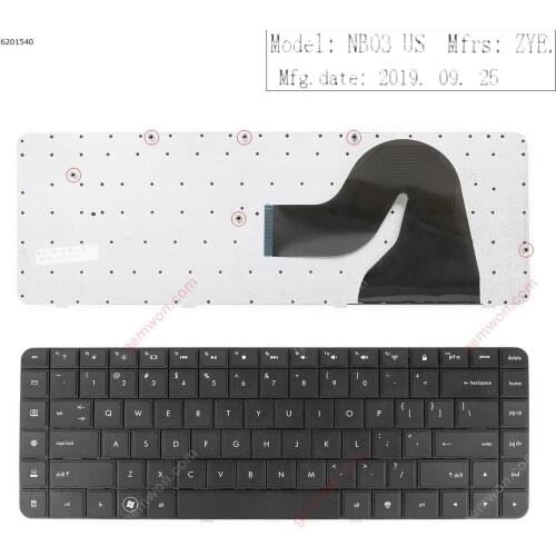 Replacement Notebook laptop computer Keyboard for HP HP CQ62 CQ56 BLACK