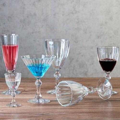 Wedding decoration Nordic Fashion Red Wine Cup Creative Household Individual Drinking Cup High Foot Cocktail Cup Champagne Cup