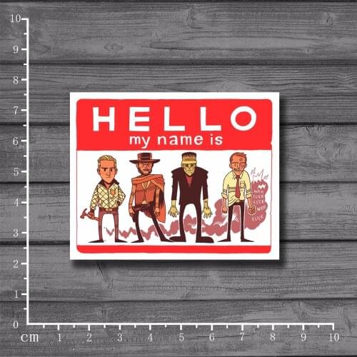 Hello! Scrapbooking Stationery Graffiti Sticker Decor For Ablum Scrapbookin Laptop Notebook StickerNew School Supplies[Single]