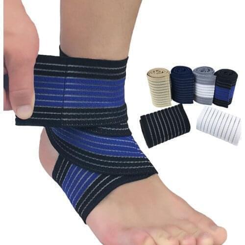 1 Pcs Sports Ankle Guard To Prevent Sprain Protection Football Thin Elastic Bandage Fixed Ankle Guard Sports Ankle Guard