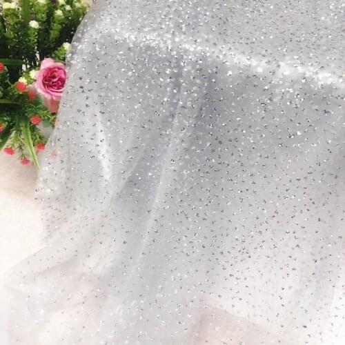1Yard =1 lot 4 colours density sequins fabric wide150 breathable and blink for stage dress wedding dress