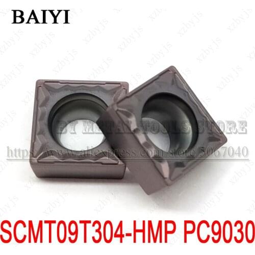 10pcs SCMT09T304-HMP PC9030 SCMT09T304 HMP High Quality Carbide Insert Internal Turning tools cutter lathe For Stainless Steel