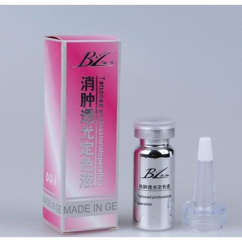 10Pcs/lot Permanent Makeup Eyebrow Fixed-line Agent Tattoo Colors Operation Repairing Cream Eyebrow Lips Assistence