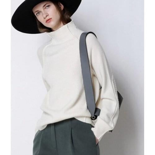 2020 elegant knitted long sleeved sweater female sweaters F901