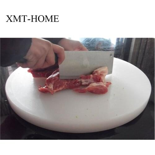 XMT-HOME anti-mold round plastic chopping board meat food chop kitchen cutting board thick chopping boards plastic 1pc