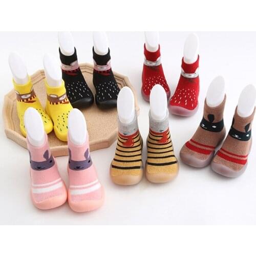 0-4 Years Kids Socks Autumn Winter Thick Warm Children Floor Socks Baby Boys First Walkers Toddler Girls House Shoes CSO216