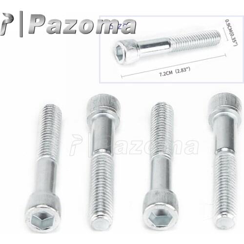 Motorcycle Detachables Chrome Docking Hardware Kit for Harley Softail 2003-2017 Heritage Softail Classic Fat Boy Deluxe Slim