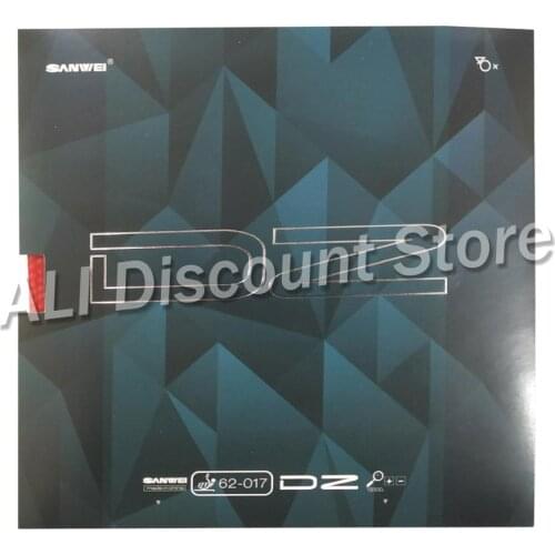 2019 New SANWEI DZ Pips-long (DIZZY, Tenacious Pips, ITTF Approved) Table Tennis Rubber Pimples Long Topsheet OX without Sponge