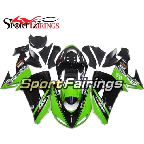 Fairings For Kawasaki ZX10R 06 07 ZX-10R 2006 2007 Injection ABS Plastic Covers Motorcycle Fairing Kit Cowlings Green