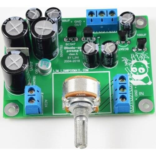 LJM PREAMP 9 Single-ended pure Class A transistor preamplifier