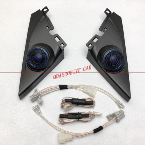 QDAEROHIVE Genuine Speakers Tweeter Car-styling Audio Trumpet Head Speaker Switch For HONDA 10th CIVIC 2016-2019