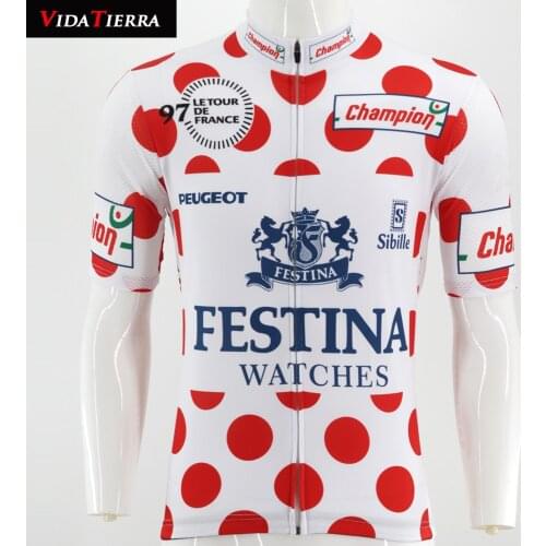 2019 VIDATIERRA MEN cycling jersey white red mtb jersey go pro classic can custom pro racing team maillot ciclismo lucky COOL