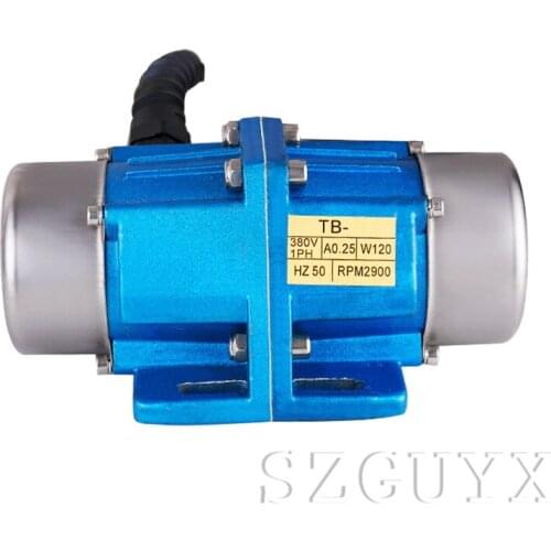 Vibration motor 380v small vibrating screen cutting motor 220v high frequency small motor speed vibrator motor