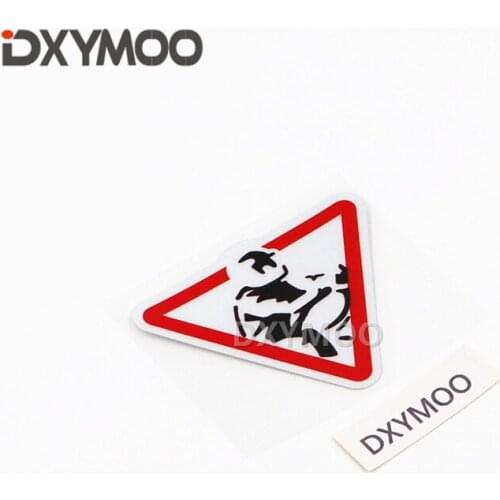 2PCS Car Styling Vinyl Decals MOTO GP Racing Motocross Sticker Bumper Waterproof 8x6cm