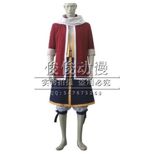 2017 Fairy Tail Dragon Slayers Natsu Dragneel Anime Cosplay Costumes