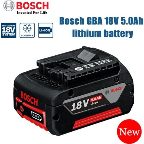 Bosch 18V Battery 2.0AH/3.0AH//4.0AH/5.0AH Lithium Battery Bosch Electric Drill Electric Wrench 18V Bosch Power Tool Universal