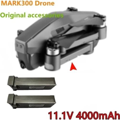MARK300 Drone Battery 11.1V 4000mAh Propeller Maple Leaf / For 4DRC MARK300 Drone Battery Spare Parts Original Accessories