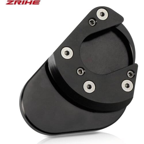 Motorcycle Side Stand Pad Plate Kickstand Enlarger Support Extension FOR 1190 Adventure 2013 MOTO Side Stand Enlarge