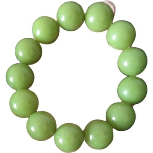 Natural fluorite luminous pearl bracelet luminous stone original stone single circle luminous bracelet for lovers