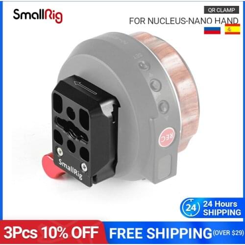 SmallRig Quick Release Clamp for Tilta Nucleus-Nano Hand Wheel Controller Transfer Plate Clamp With Threading Holes- 2323