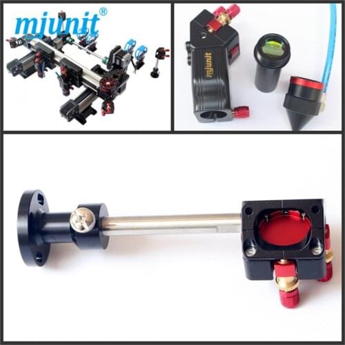 Co2 laser mechanical parts with guide and rail for co2 laser engraving and cutting machine laser head included