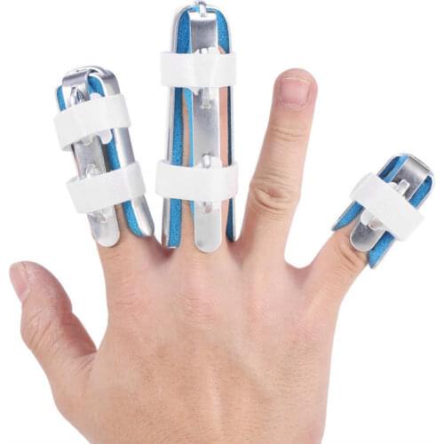 Finger Brace Splint Support Posture Corrector Hand Protector Trigger for Broken Finger/Sprain/Fracture/Pain Relief/ Joint Fix