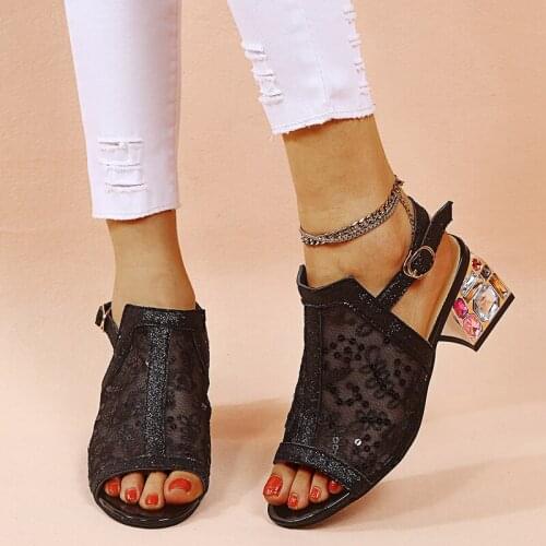 HKWS Shoes With Medium Heels