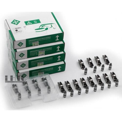 Rocker Arms Hydraulic Lifters Tappets Set INA Genuine For VW Audi 1.4 TSI CAVD