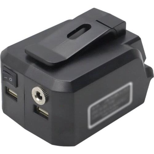 MK18B Lithium Battery Adapter USB Charger for Makata 18V BL1815G BL1813G Mobile Phone Battery Adapter
