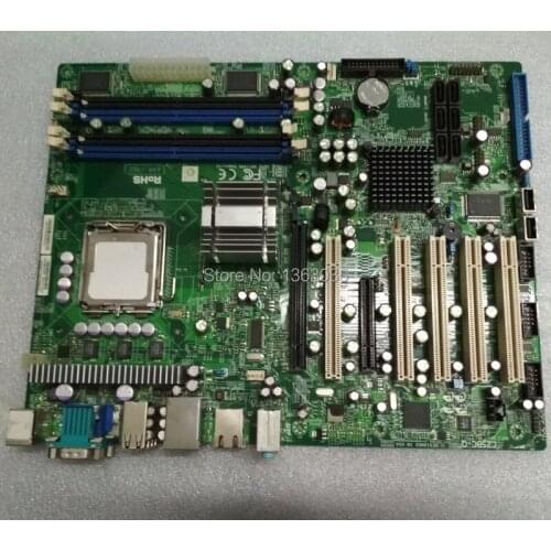 C2SBC-Q server workstation motherboard LGA 775 5*PCI tested working