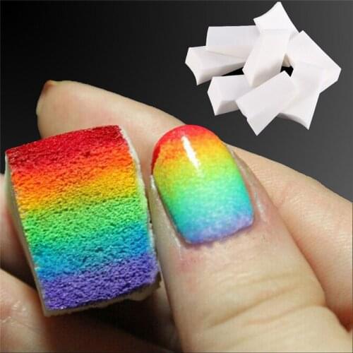 DIY 2017 make up new gradient sponge block seal Stamper creative nail stamping plates nail stamp nail art manicure beauty tools