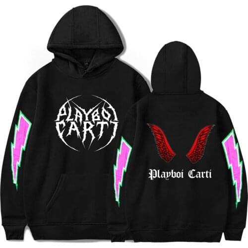 Playboi Carti Sweatshirt Hoodie Harajuku Streetwear Men Women Fashion Cool Hoodies Autumn Winter Sweatshirts Pullover Clothing