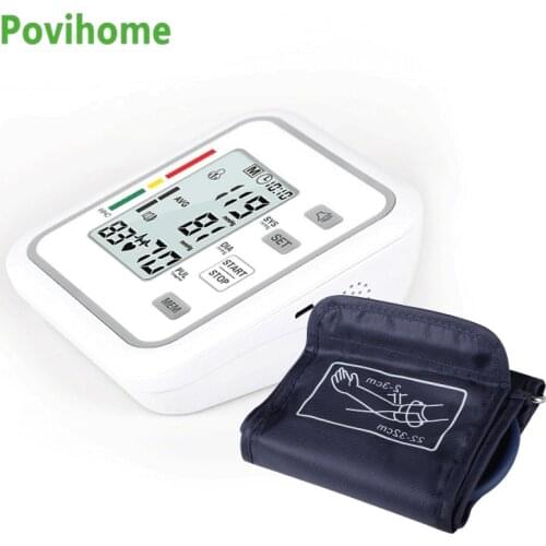 With Voice Arm LCD Manometer Tester Plusemeter Blood Pressure Monitor Tonemeter Drownings Portable Medical Devices Health Care