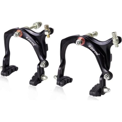 1 Pair Road Bike Caliper Brake Dead Fly Front/Rear Brake Universal Bike Caliper Hand Brake Long Arm Silencer C Brake Accessories