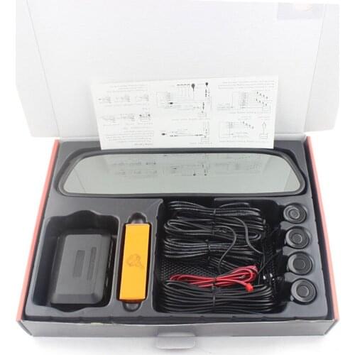 Universal Car Auto Parktronic LED Parking Sensor with 4 Sensors Reverse Backup Radar Monitor Detector System Display