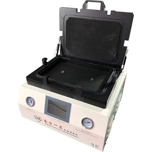TBK-808 12 inch Curved Screen Vacuum Laminating Bubble Removing Machine Laminator For LCD Screen Debubbler Repair Refurbishing