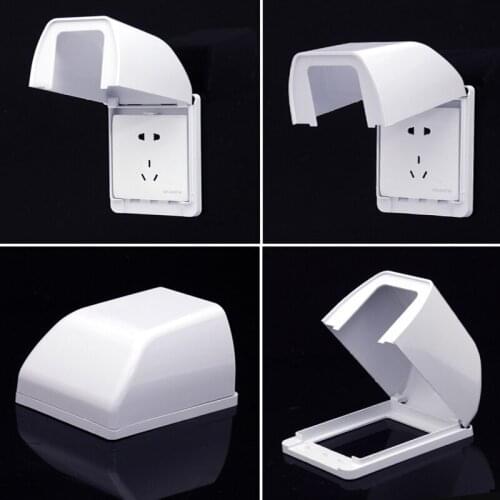 Home Switch Socket Splash Box Power Waterproof Case Ultra High Leakage Protection Plug Splash Box
