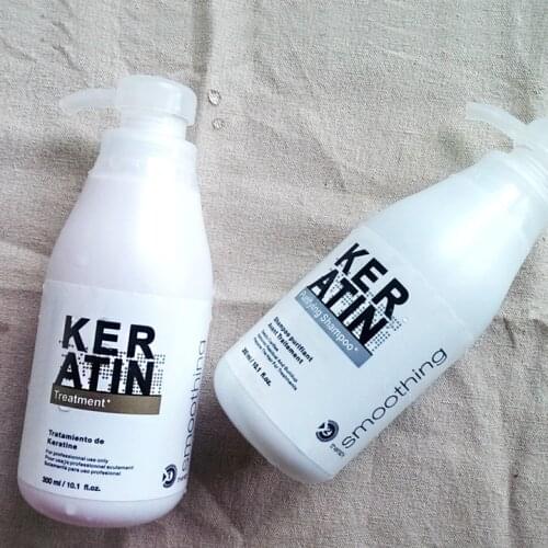 Straightening hair 5% keratin treatment and purifying shampoo 819 on sales at treatment hair and straighten hair free shipping