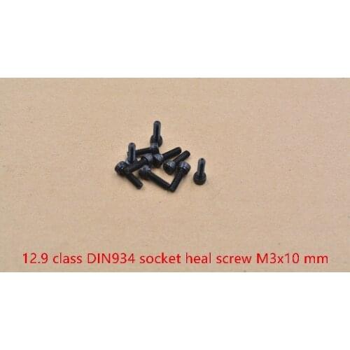 High strength alloy steel screw DIN912 M3x10 screw 12.9 class socket heal screw hexagon socket head cap screw 10pcs