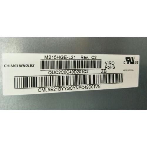 100% original New Chi Mei M215HGE-L21 L23 B340 C440 C445 C455 C460 original one machine screen