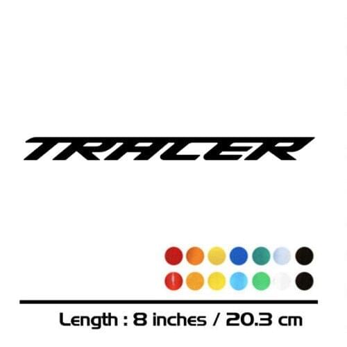 2 X Motorcycle sticker bike Fuel tank Wheels helmet Fairing Luggage MOTO car accessories reflective sign decal For Yamaha TRACER