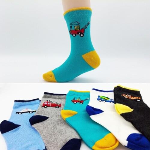 5pairs/lot Autumn Winter New Kids Cotton socks Boy,Girl,Baby,Infant,toddler fashion Cartoon Cotton ChildrenS Socks Breathable