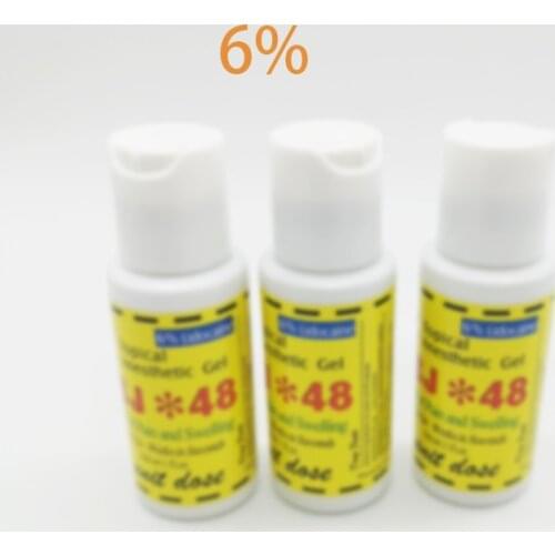 6% SSJ48 Tattoo Care Gel Eyebrow Lip Eyeliner Tattoo Operation Assitance Clear Gel