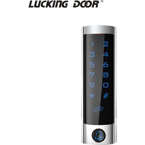 Access Lock Waterproof RFID Touch Keypad Access Control System Door Lock 125KHz EM Card Metal Case Door Entry